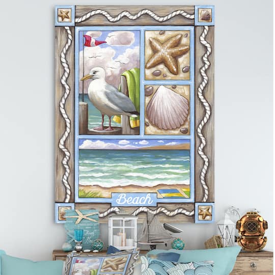 Designart - Beach Seagull